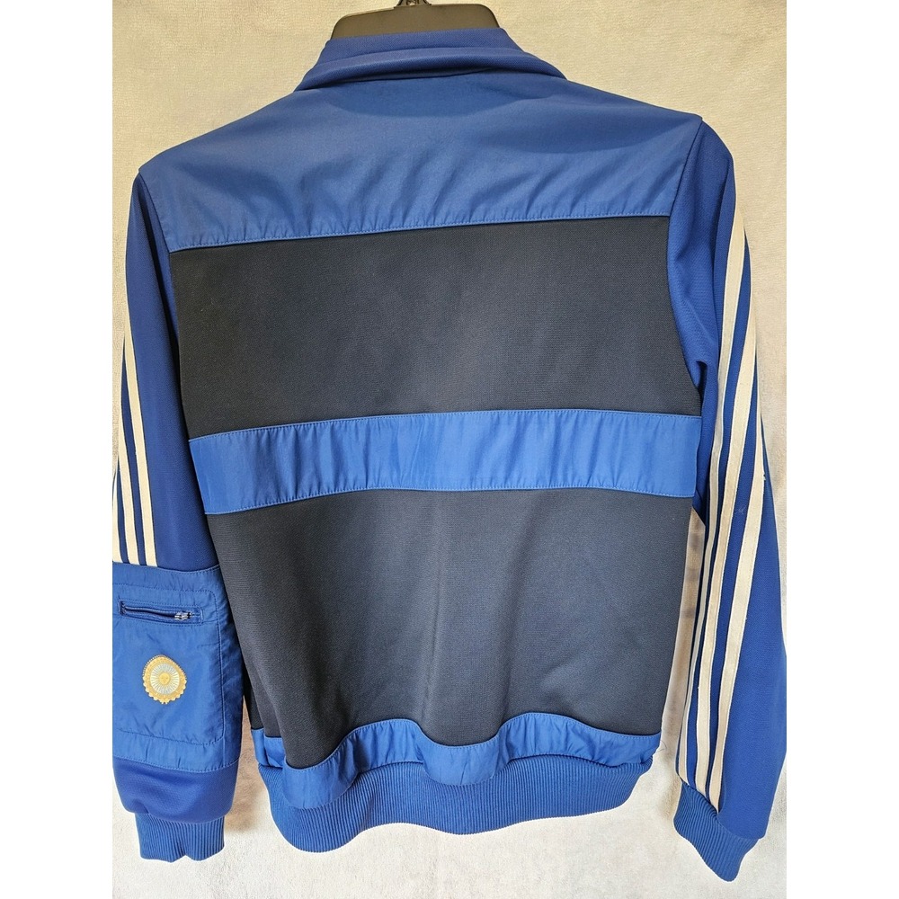 adidas Blue and Navy Argentina Track Jacket - Picture 7 of 12